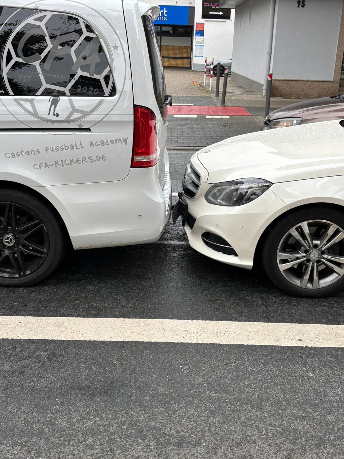 Verhalten nach einem Verkehrsunfall