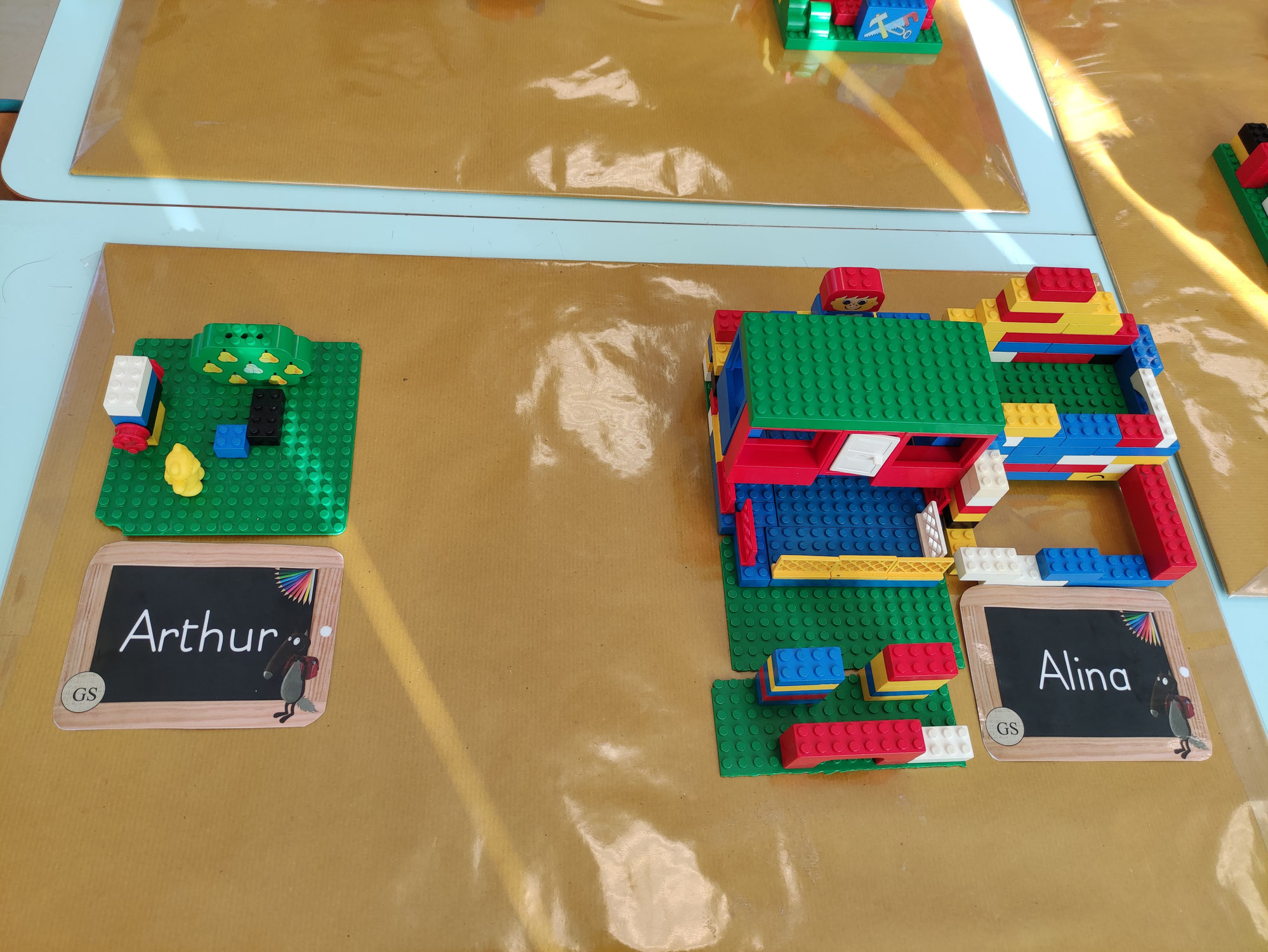 Les constructions en Lego en GS