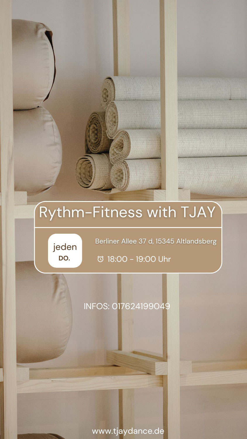 Rhythm Fit! Tanzfitness with TJAY