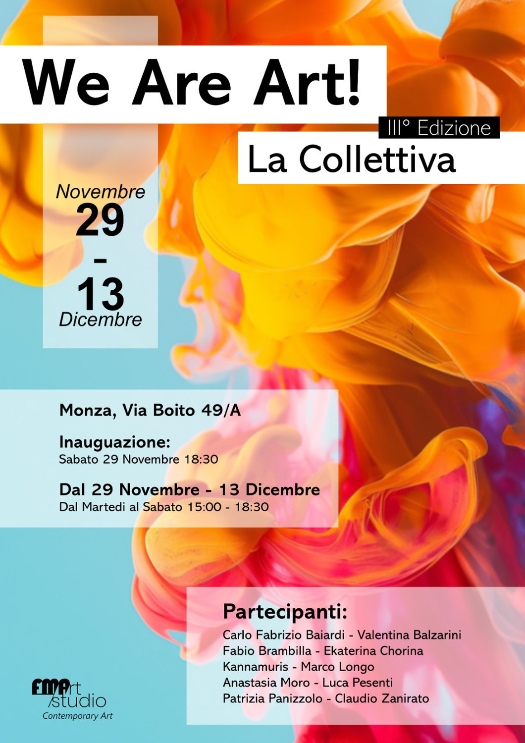 Finalista a  Monza con "We Are Art "