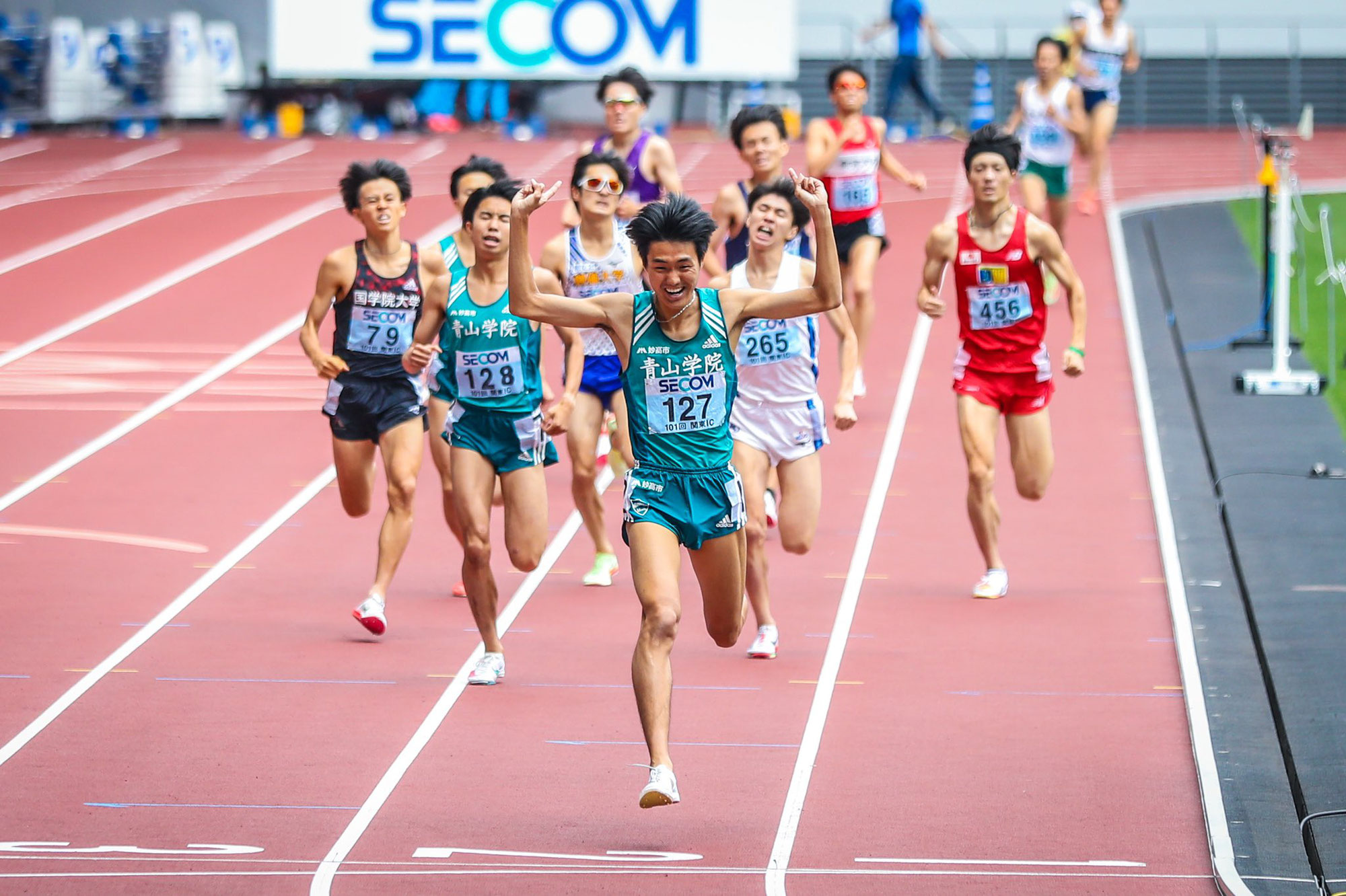 国立競技場で躍動感溢れる走り！－第101回関東学生陸上競技対校選手権大会－