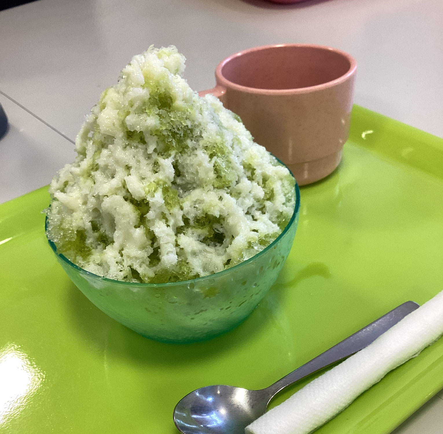 おやつレク　かき氷