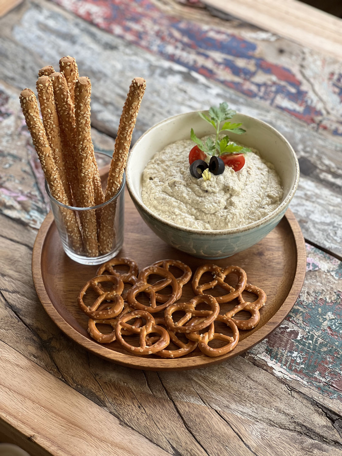 Auberginen Feta Dip