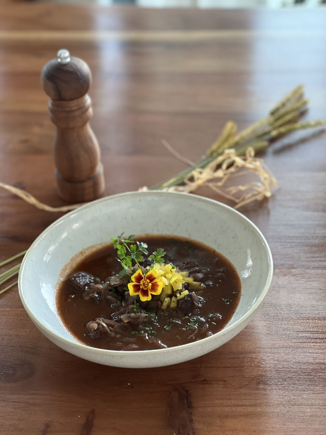 Rindsgulasch mit Spätzle
