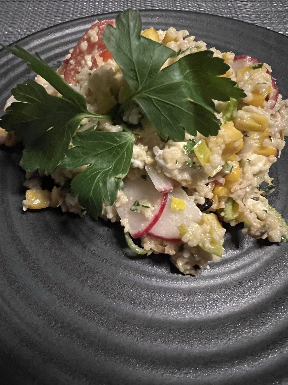 Cous Cous Salat mit Feta