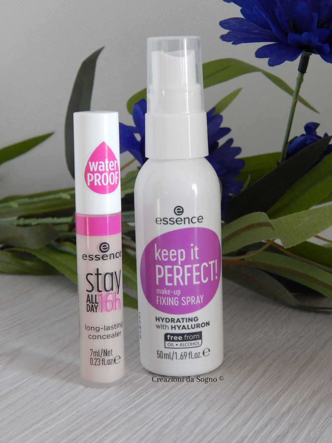 Long Lasting Concealer Stay all Day - Fixing Spray Essence Cosmetics