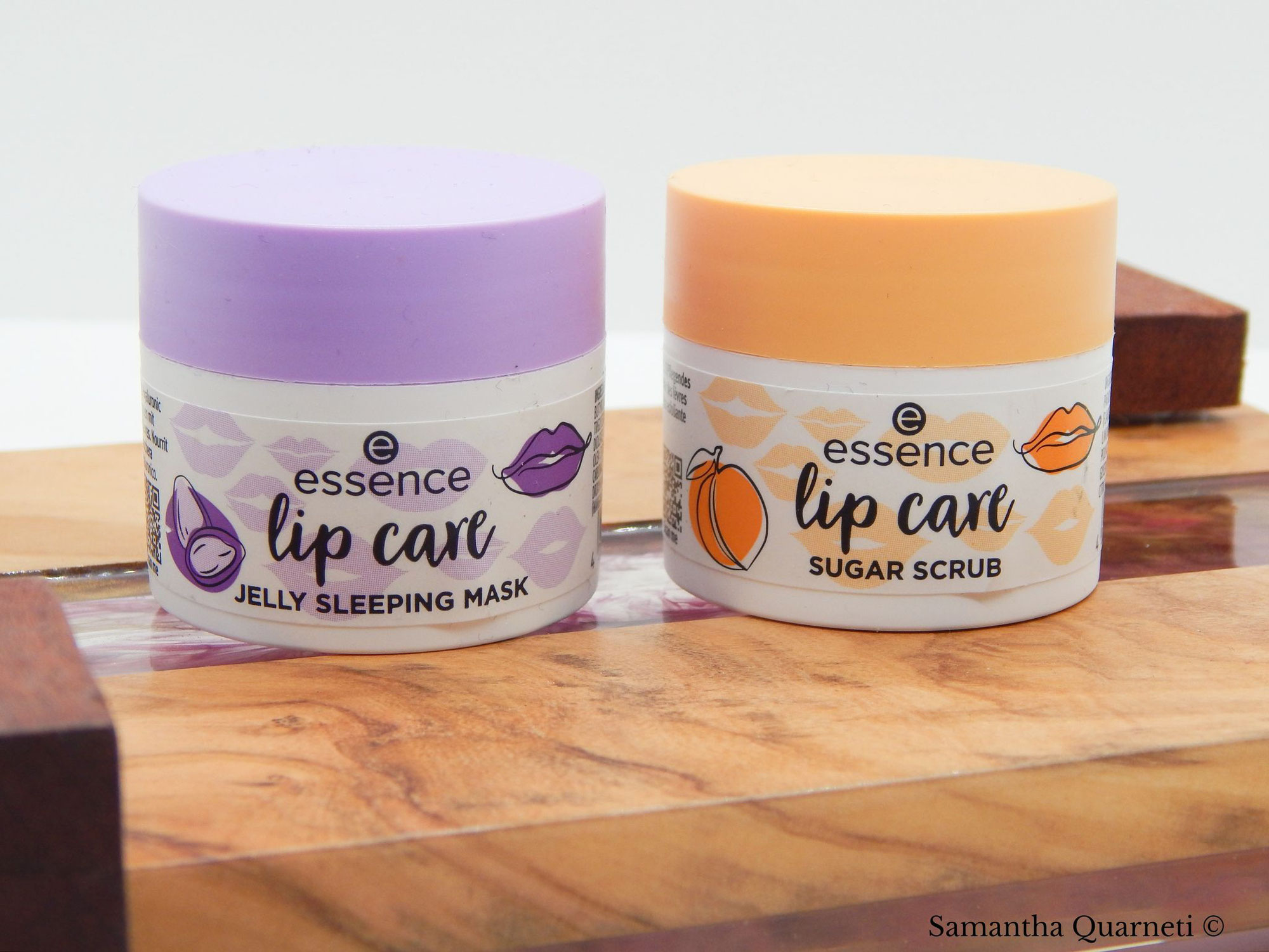 Essence Lip Care - Jelly Mask and Sugar Scrub