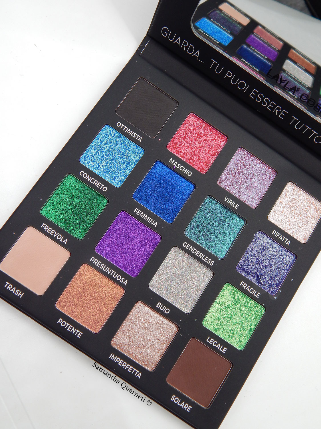 Recensione Palette You Are a Rarity Layla Cosmetics