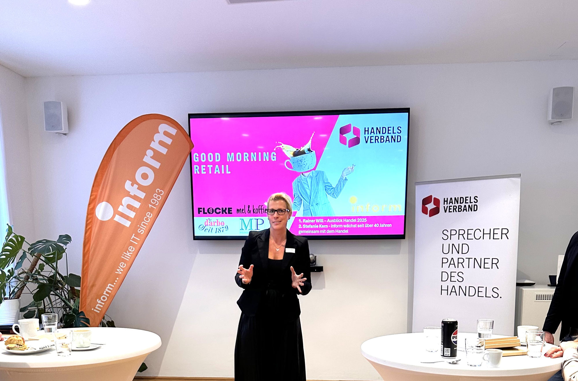 inform bei Good Morning Retail über zukunftssichere IT-Services und SB-Technologien für Retailer