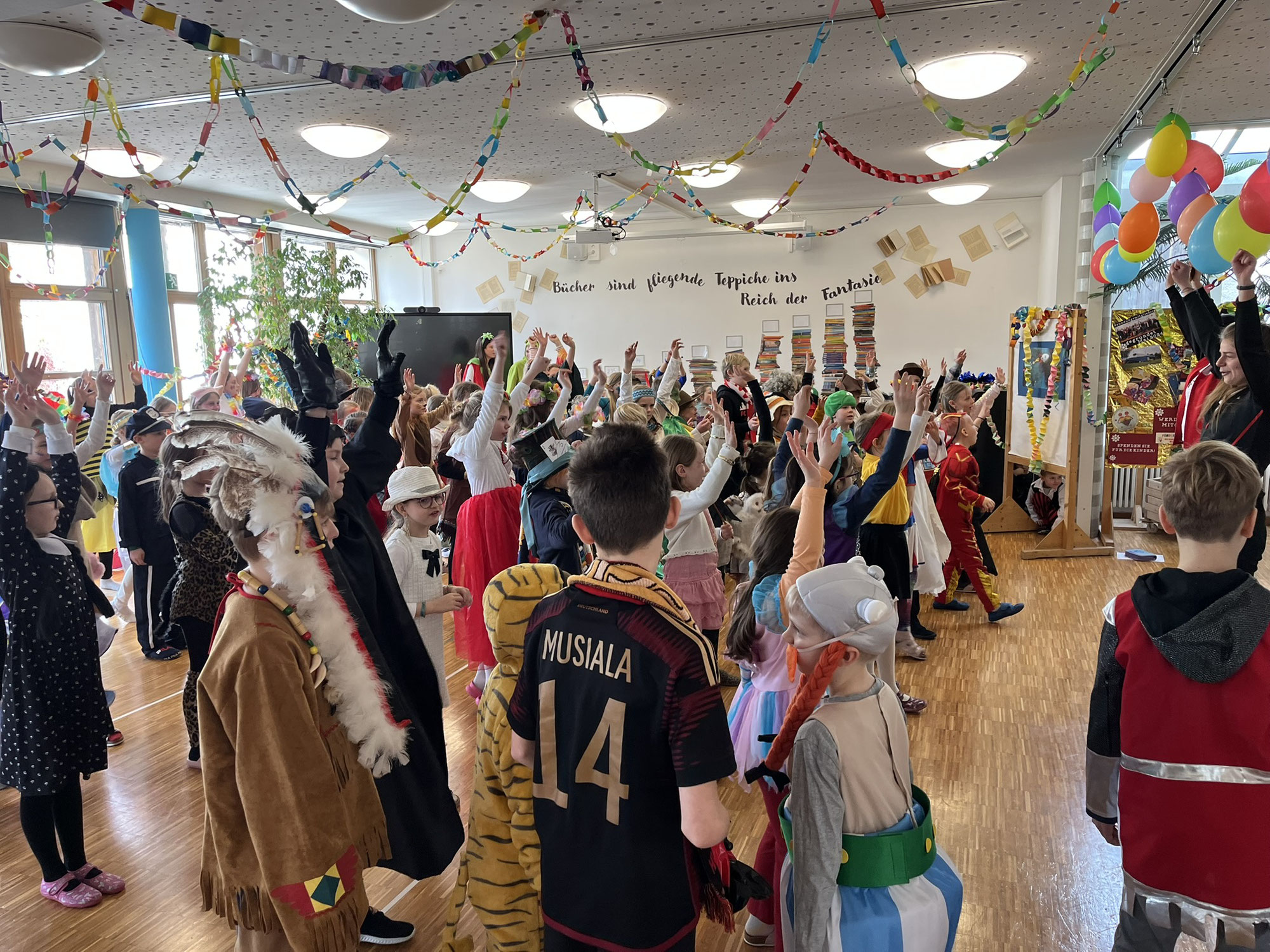 Buntes Faschingstreiben