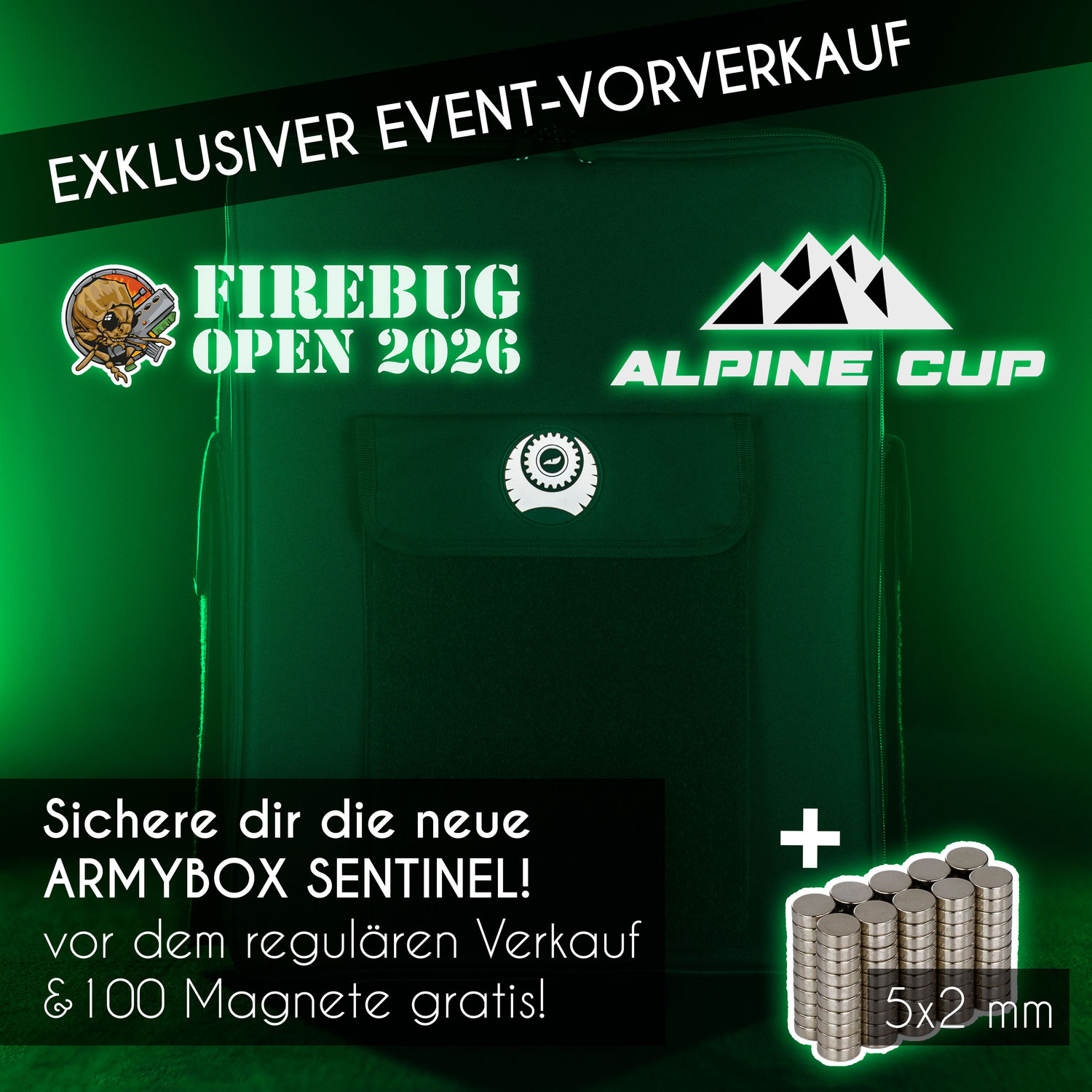 NEU: Armybox Sentinel im Event-Vorverkauf
