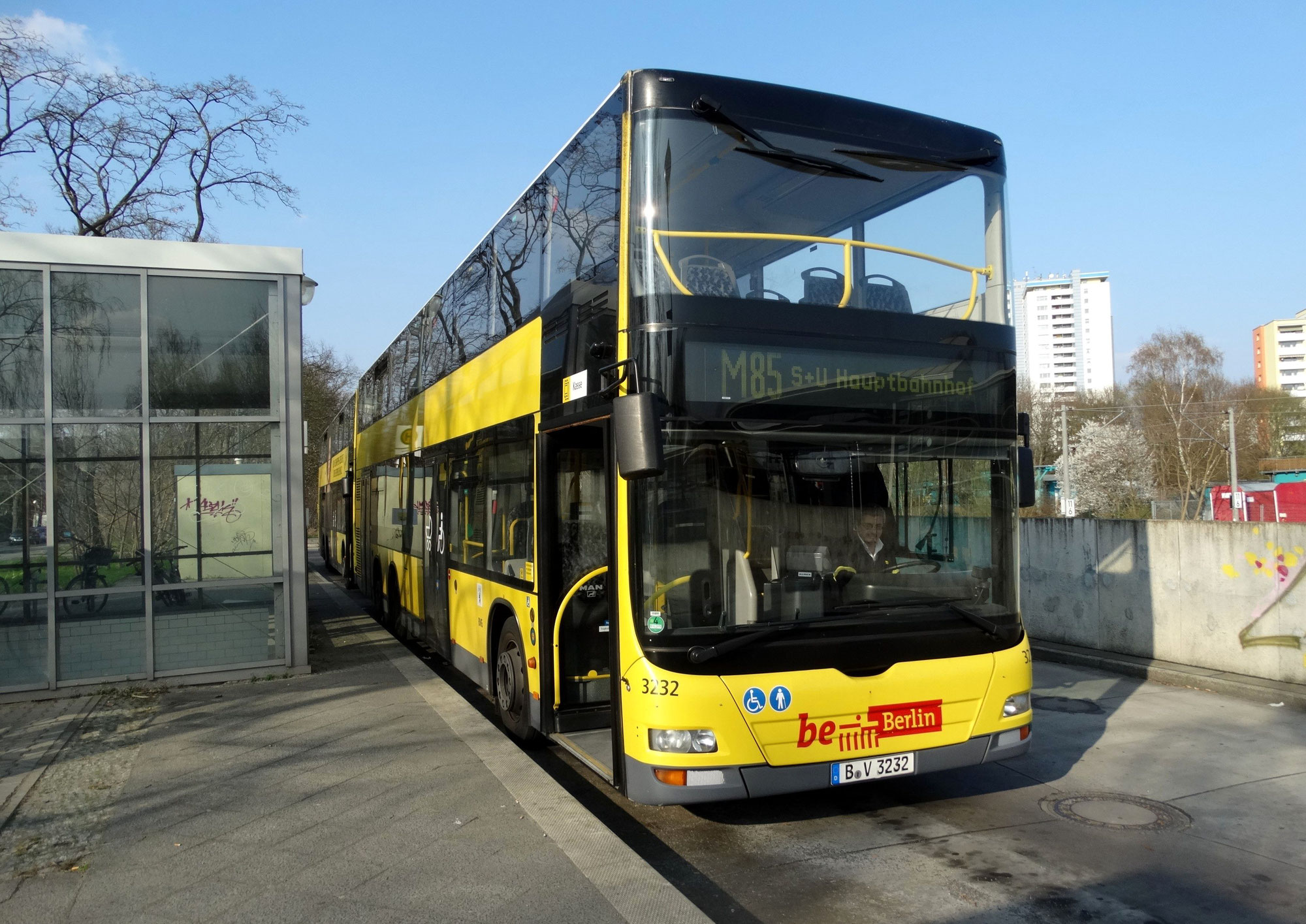 Auch in Berlin ist der Vordereinstieg beim Bus ab 3. Mai wieder möglich