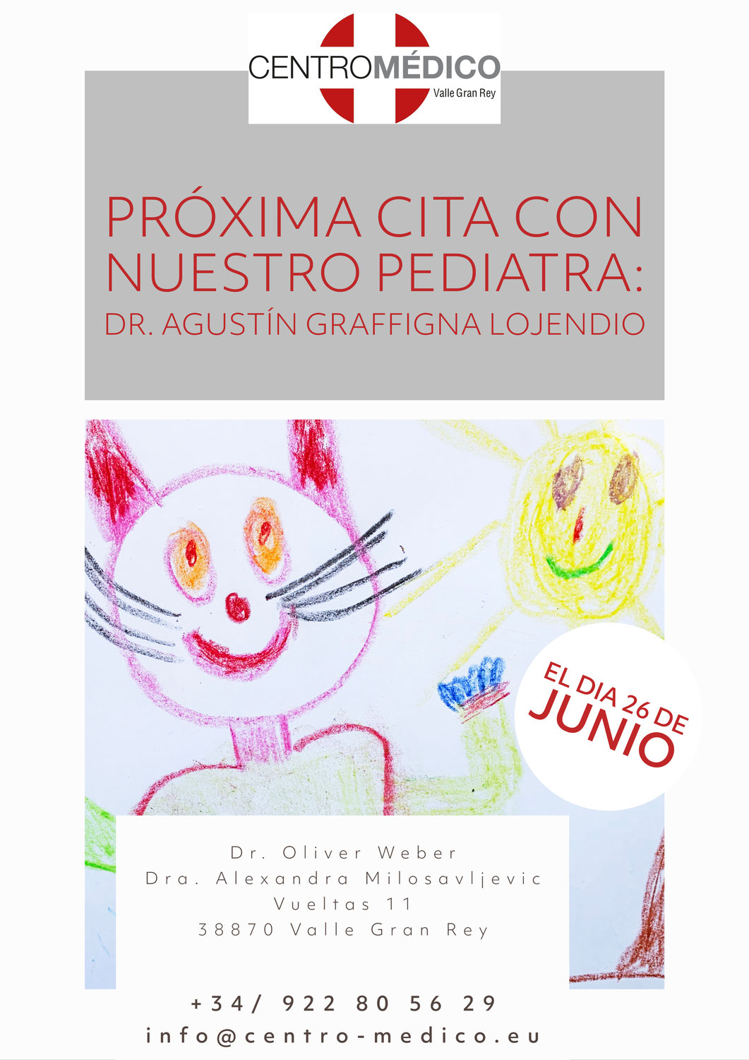 Proxima Consulta de nuestro Pediatra