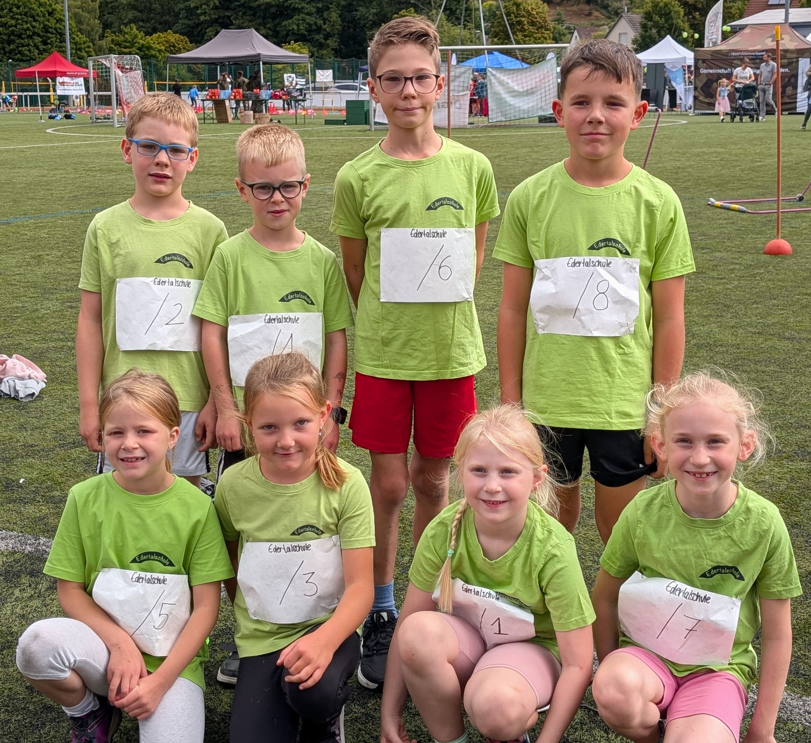 3. Platz beim Schulstaffellauf