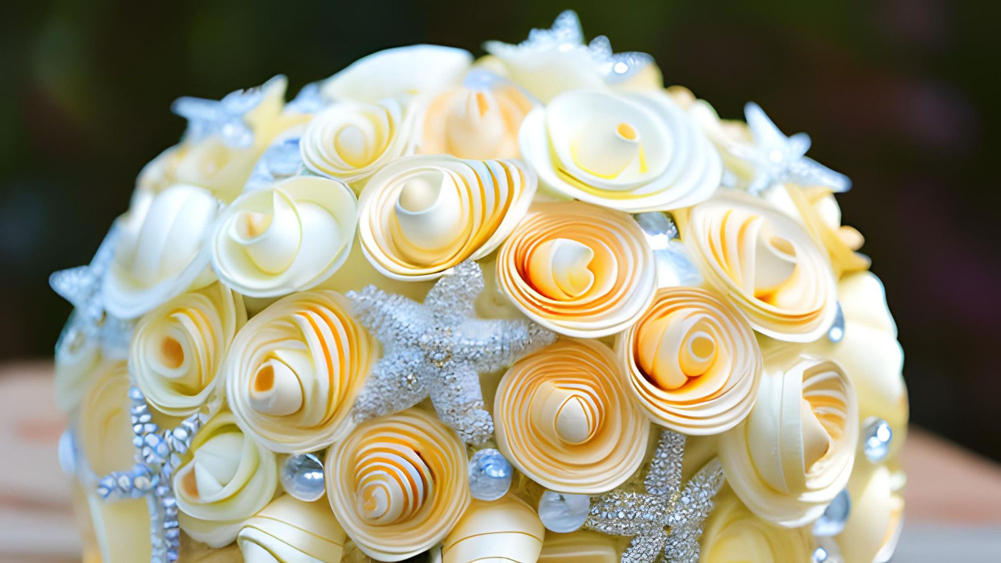 Seashell Wedding Bouquet Ideas: Bringing the Beach to Your Big Day