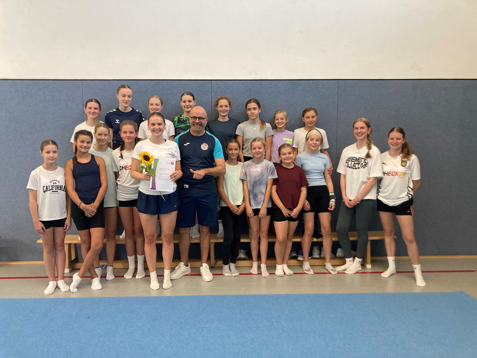 USC-Trainerin erhält Stipendium vom Landessportbund (LSB) NRW