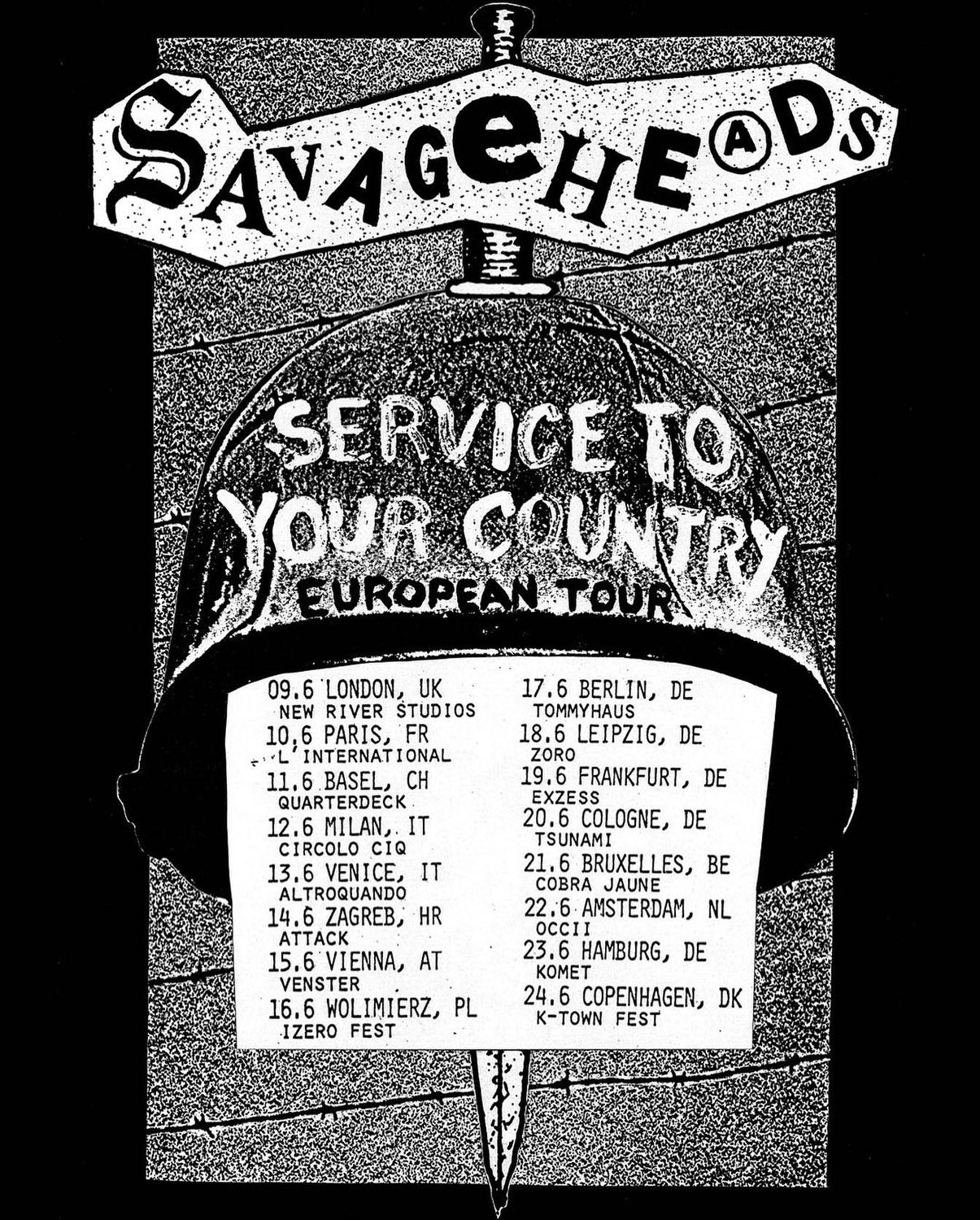 Savageheads on the way to destroy Europe