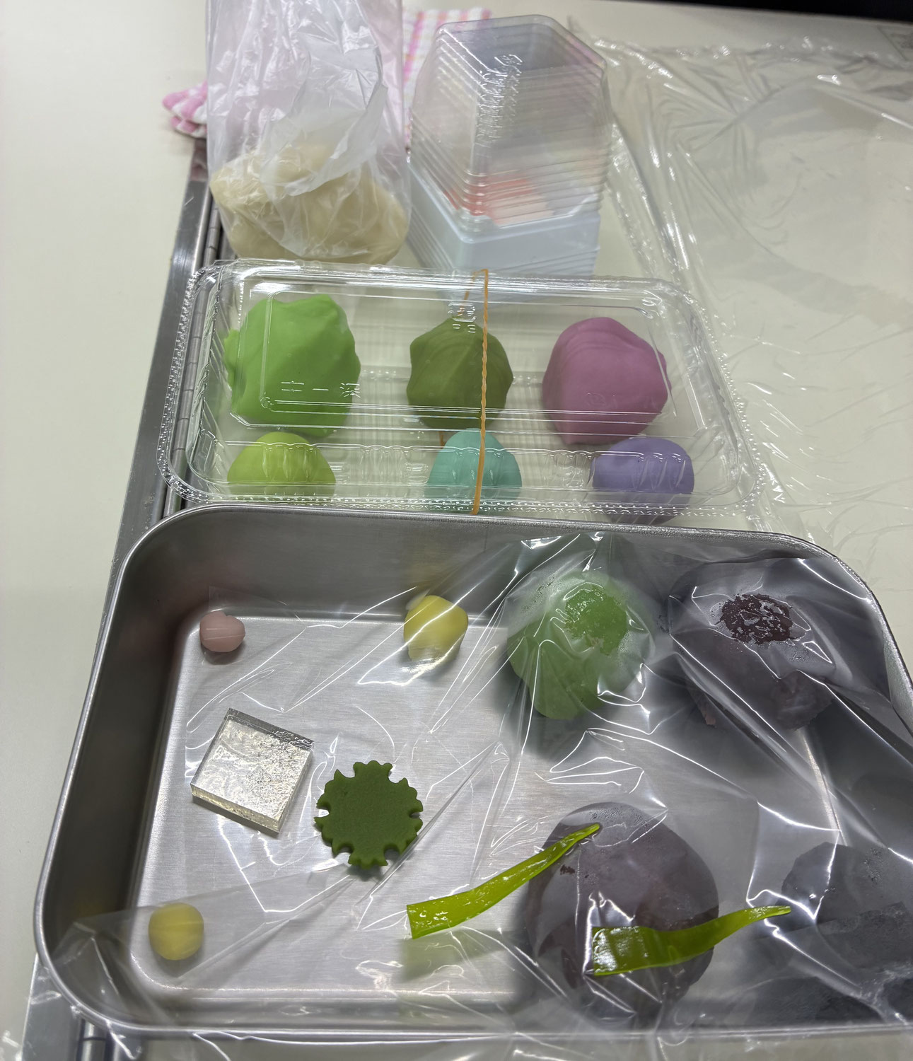 練り切りの和菓子づくり