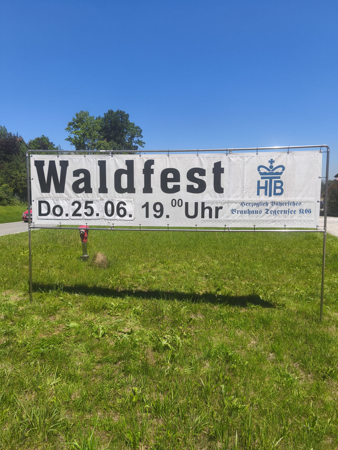 Erstes Waldfest am Donnerstag, 25. Juni ab 19.00 Uhr