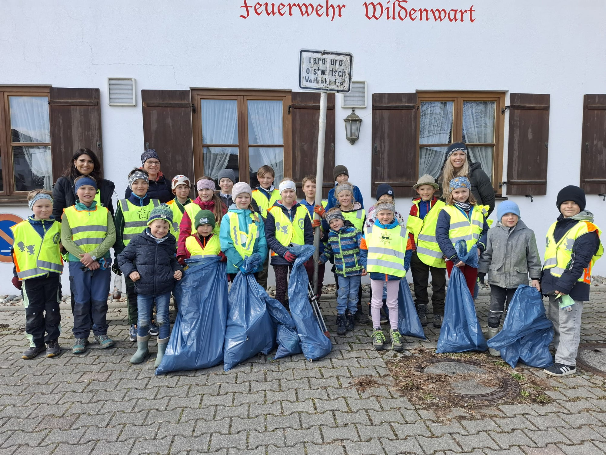Kindergruppe - Probenstart und Aktion Ramadama