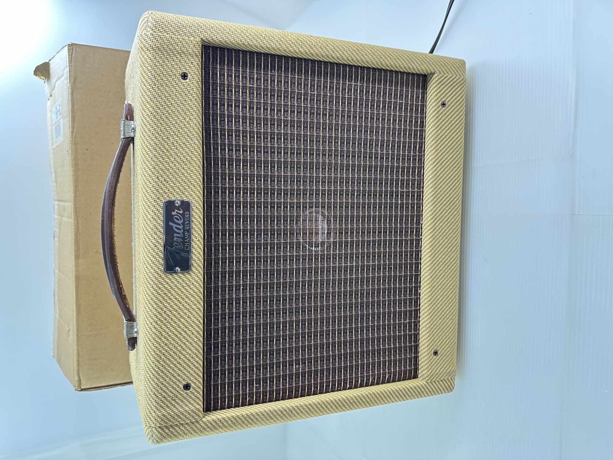 【買取実績｜楽器買取】【輸送箱付｜通電動作確認済】1992年製 日本製 Fender Japan Custom Edition TWEED CHAMP Reverb TC-10R チューブアンプ ツイードチャンプ