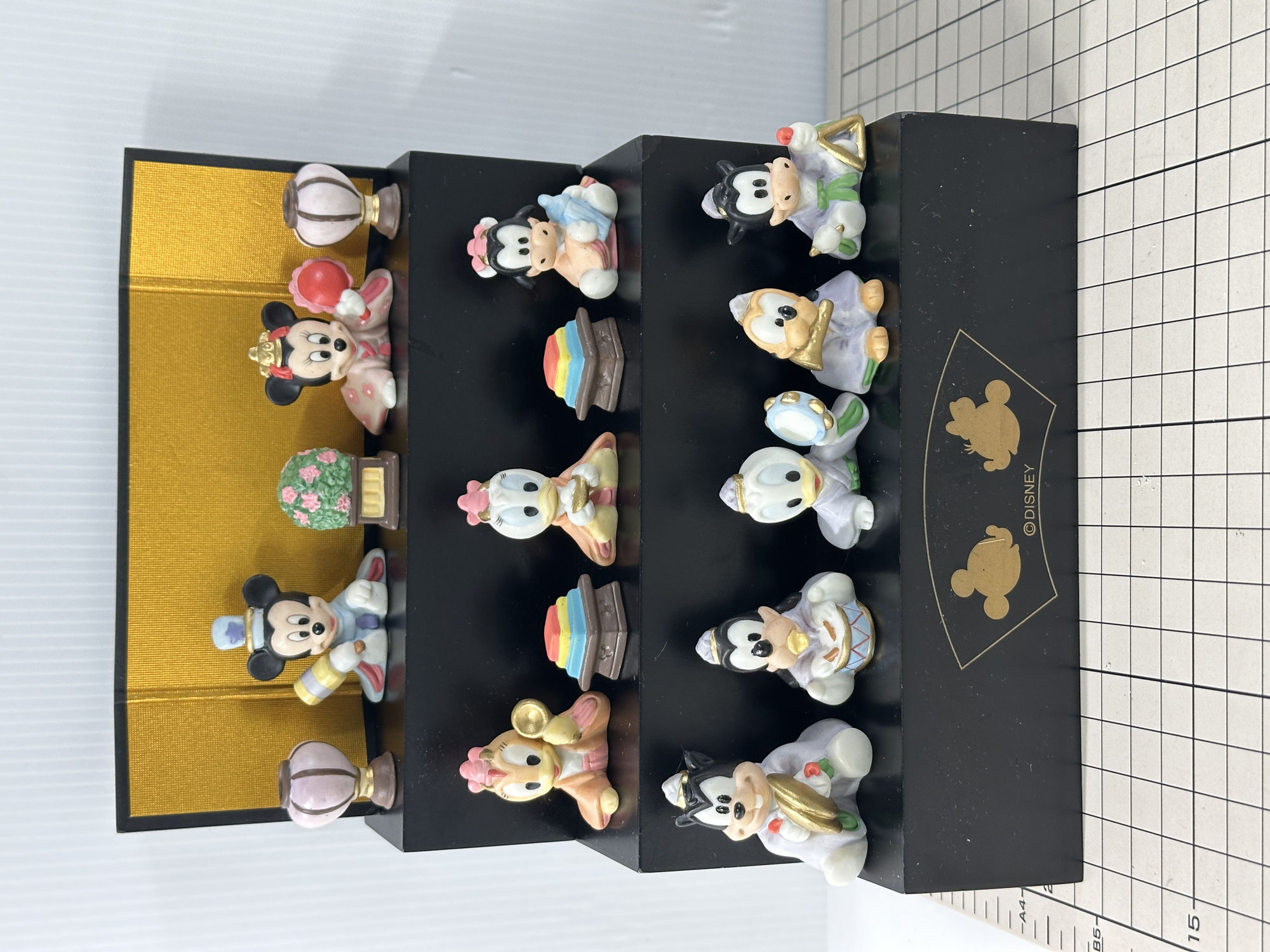 【東京都八王子市で出張買取いたしました｜人形買取】【Disney｜ディズニー】 三段雛人形 ひな祭り飾り 陶器製 ベビー雛人形