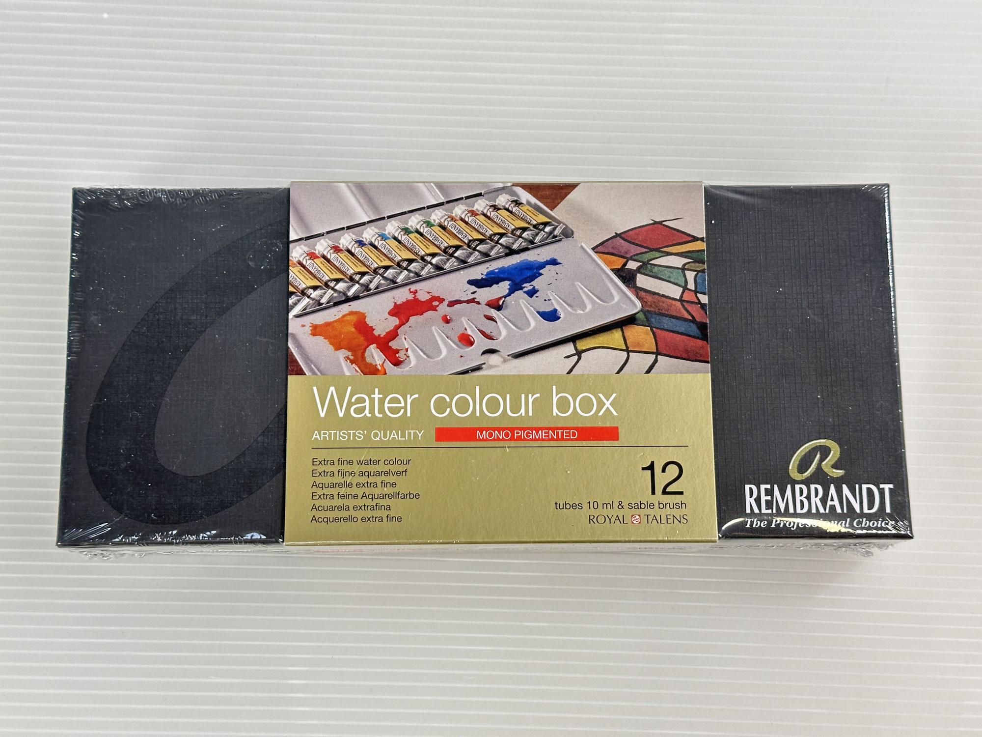 【買取実績｜画材買取】【新品未開封】REMBRANDT レンブラント　Water color box MONO PIGMENTED 12色