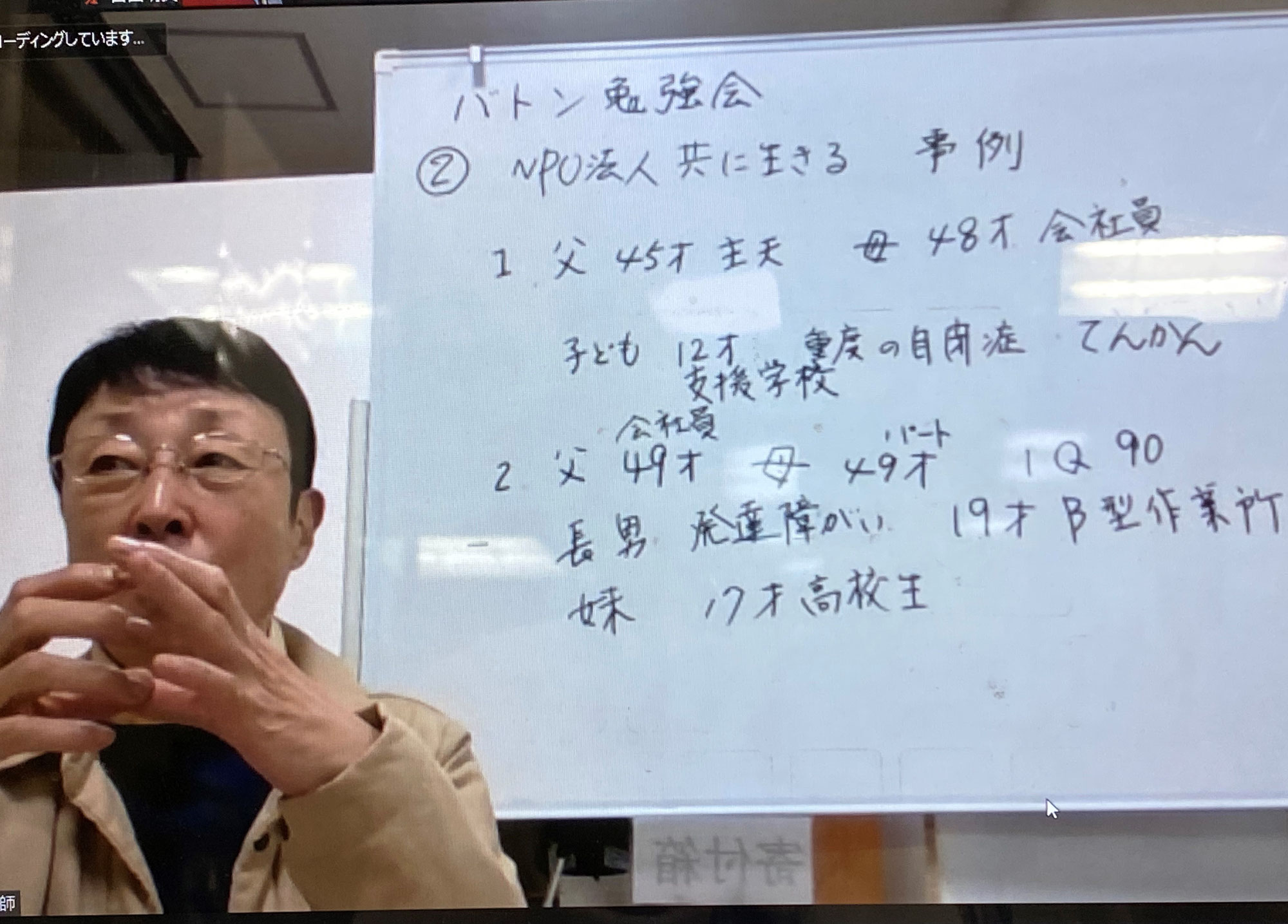 第2弾3回目（令和3年度バトン勉強会と事例検討会）