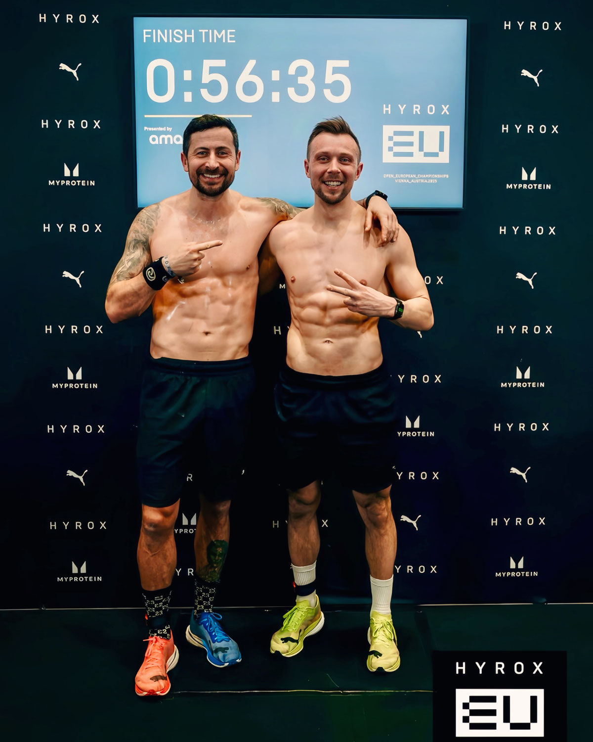 HYROX Europameisterschaft 2025 in Wien – Christoph Wieloch & Dirk Berresheim mit neuer Bestzeit in den Top 10 %