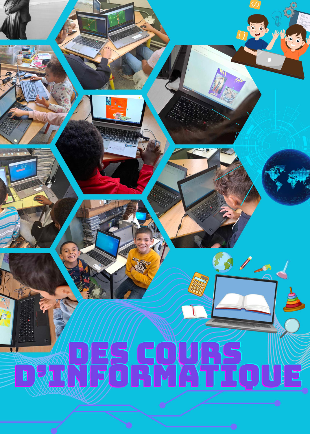 Le cours d'informatique des P3-P4