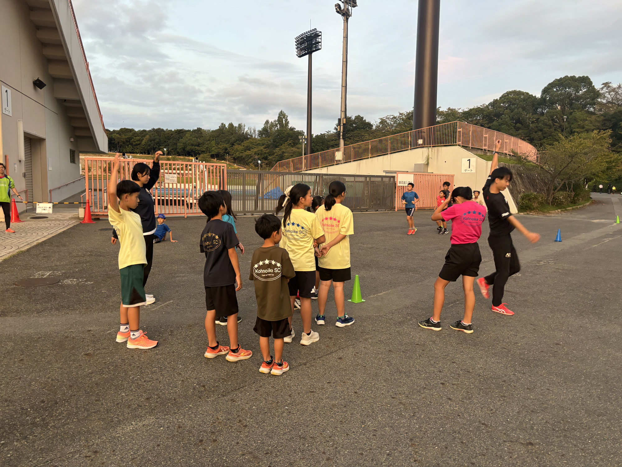 2025／10／18（土）の練習