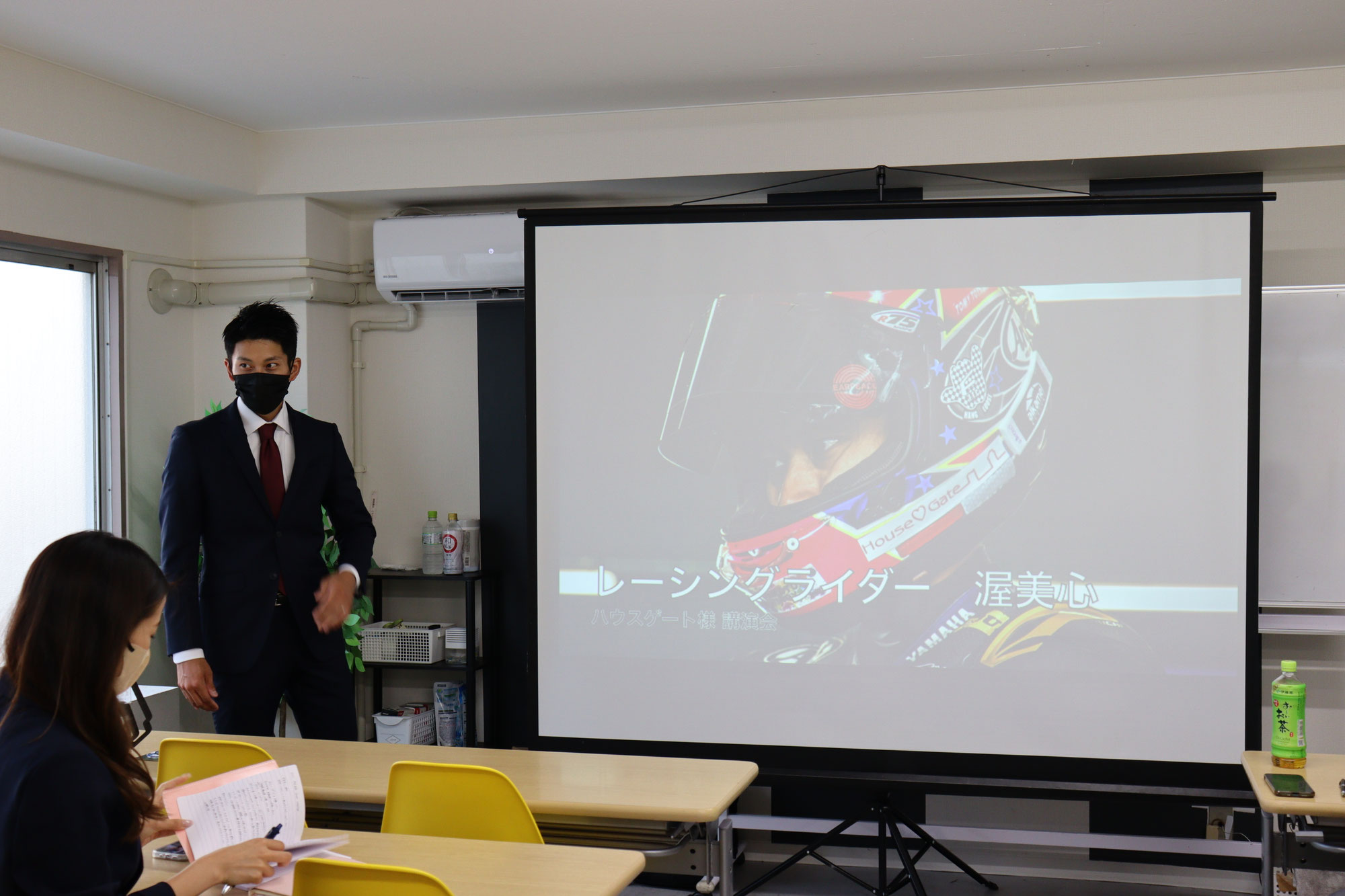 鈴鹿8時間耐久レース出場！渥美心選手の講演会を開催しました。