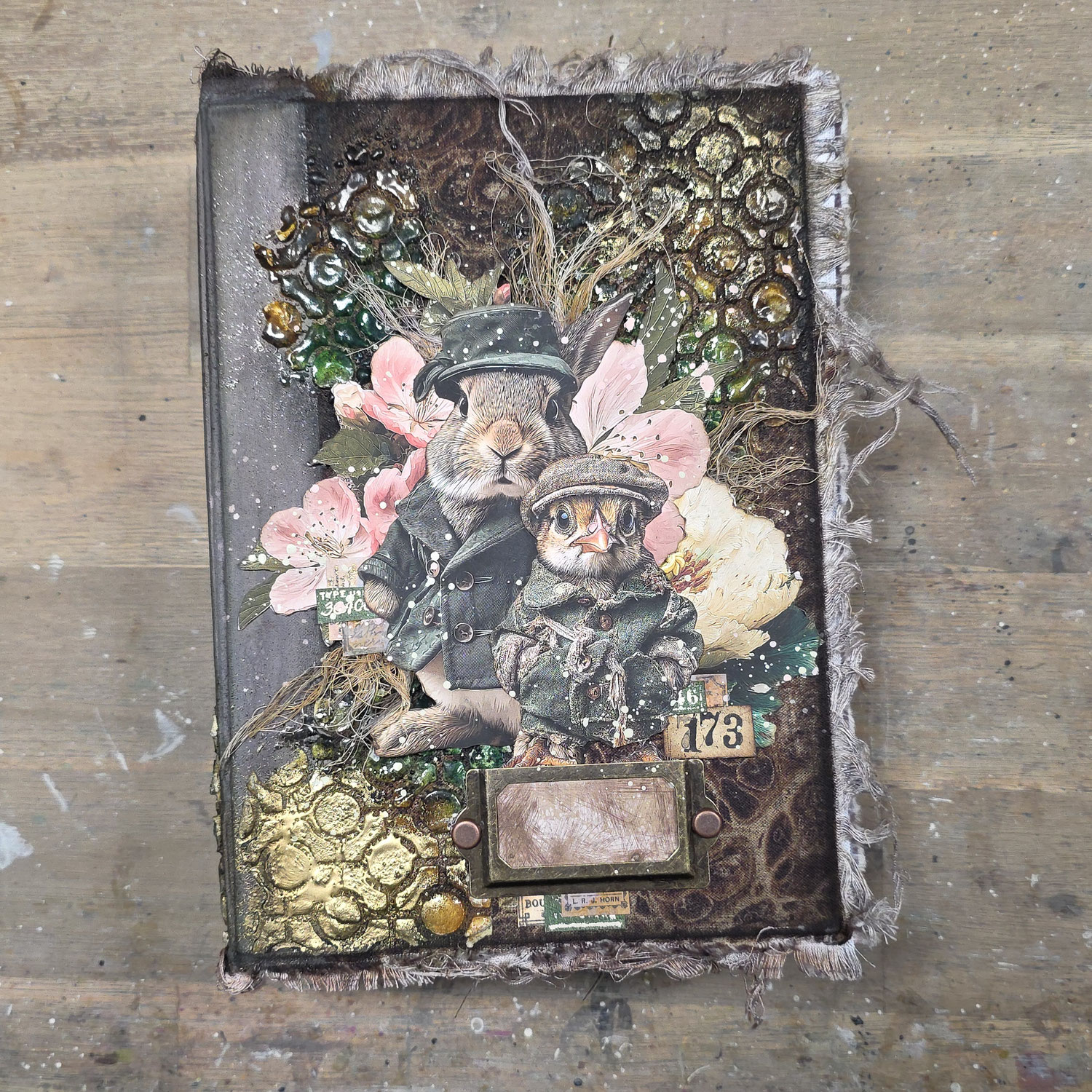 TATTERED BUNNY COLLAGE BOOK VOL. 2