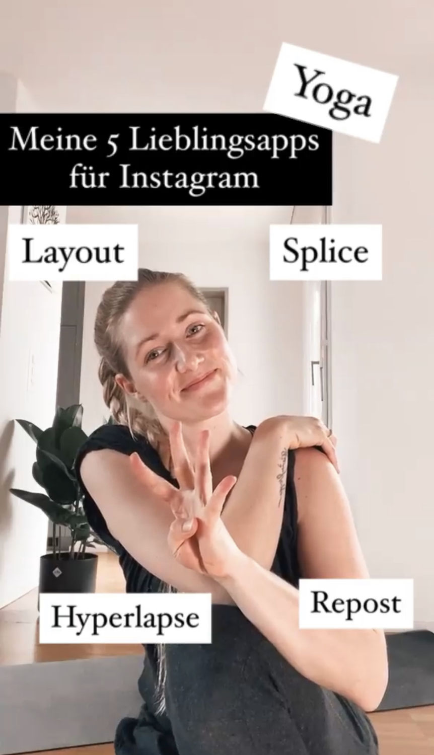 Apps für deinen Instagram Yoga Account