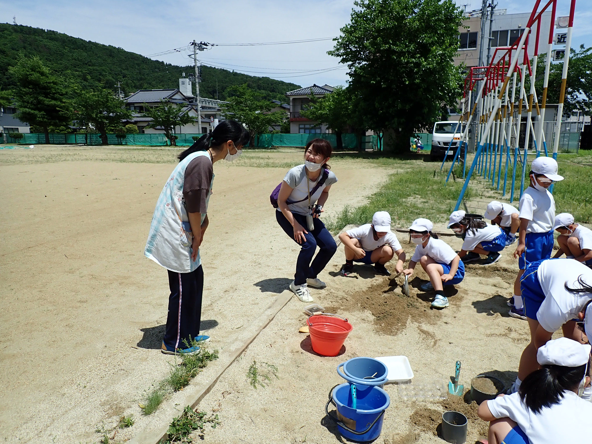 2021.6.21 福島第三小学校生活科見学