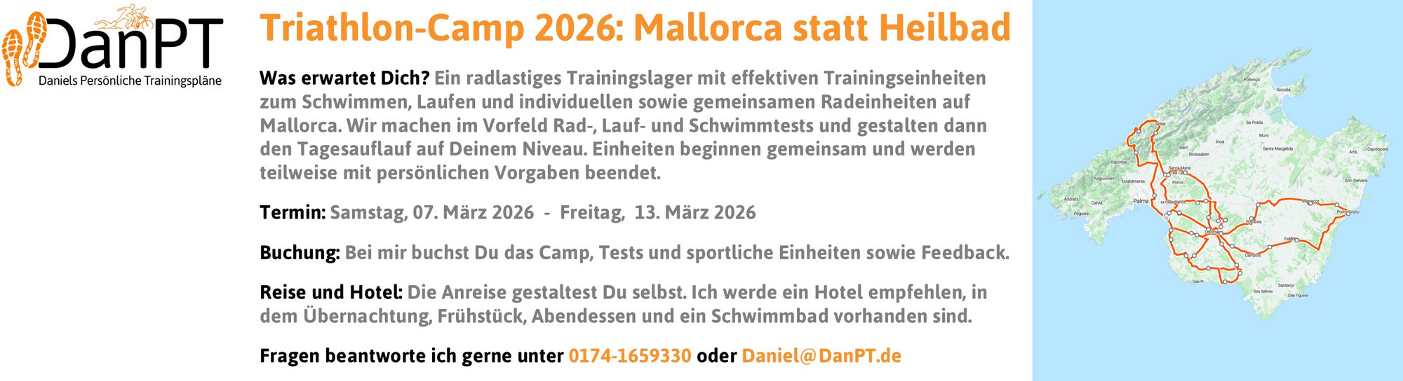 Termin-Blocker: Rad-Tria-Camp auf Mallorca