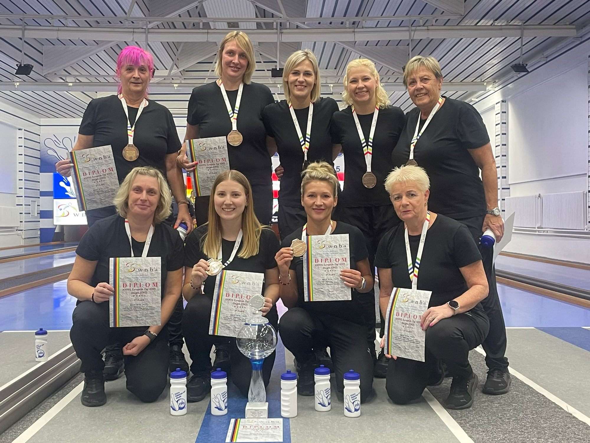 BBSV Wien Damen holen Bronze beim Europapokal in Osijek