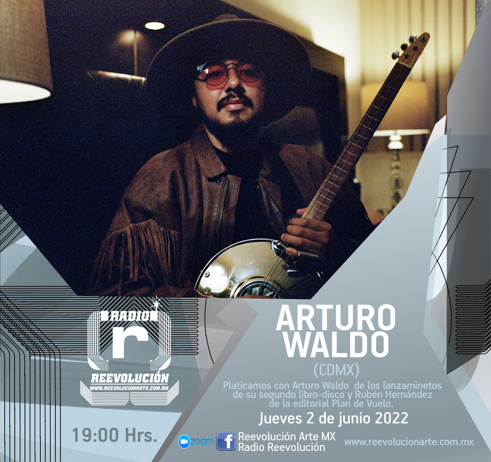Entrevista especial a Arturo Waldo + Rubén -Hdz (CdMx)