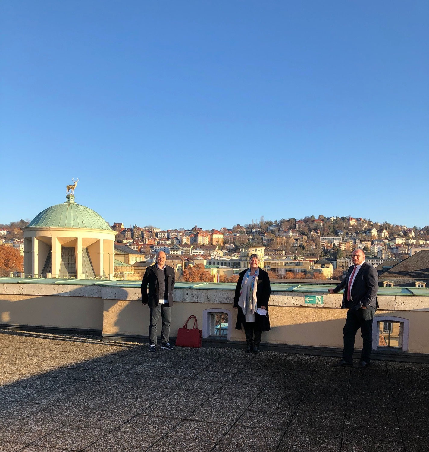 Heute trafen der Fraktionsvorsitzende, Dr. Rülke und ich uns mit dem Landessportverband zum Gespräch in Stuttgart in den Räumen der Fraktion.