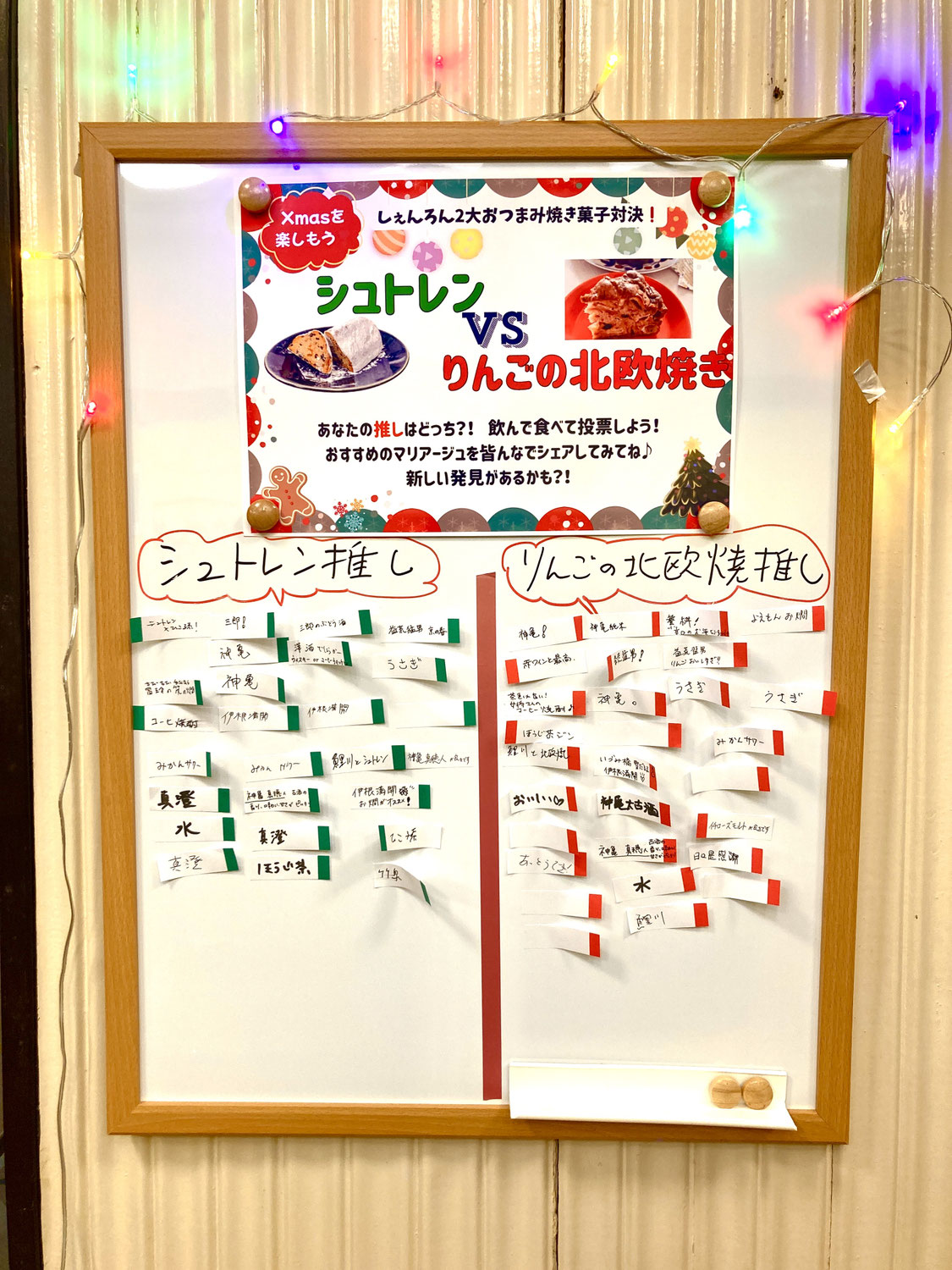 シュトレンVSりんごの北欧焼き