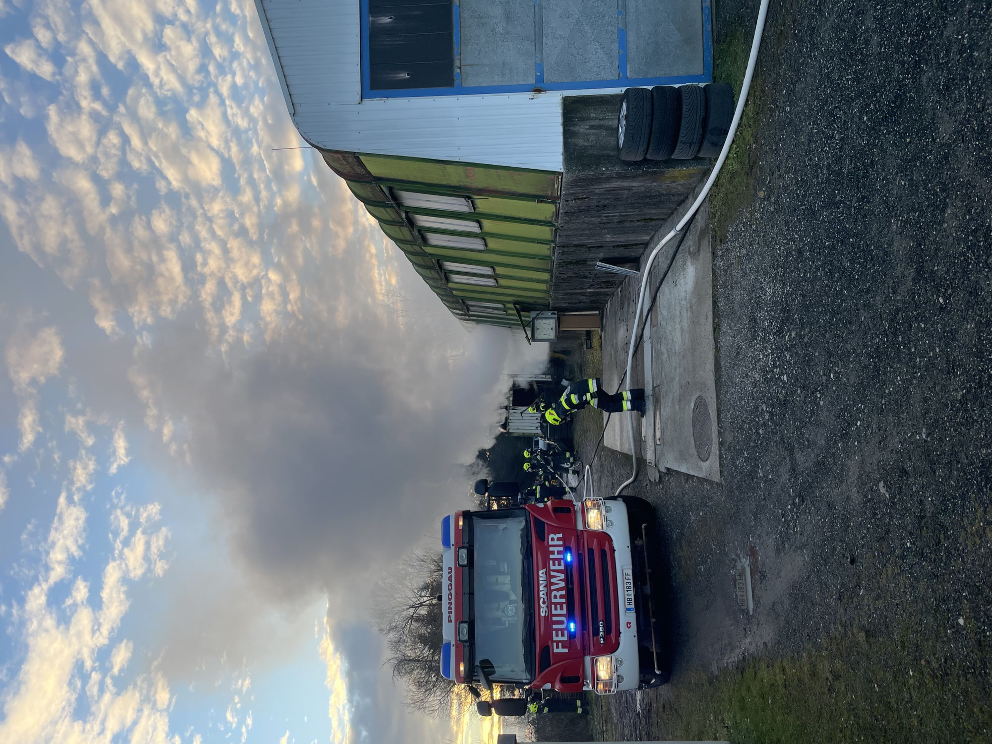 Werkstättenbrand