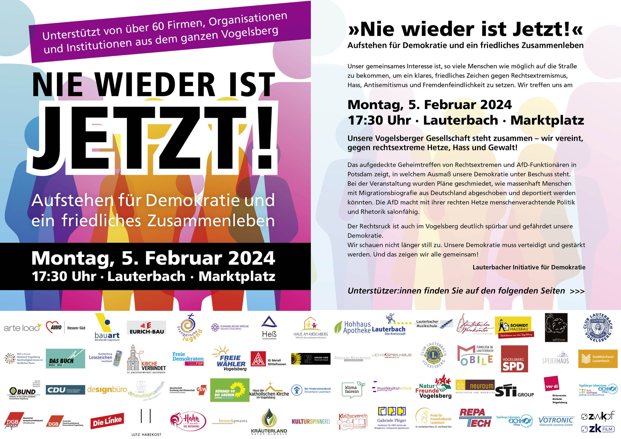 Aufstehen für die Demokratie