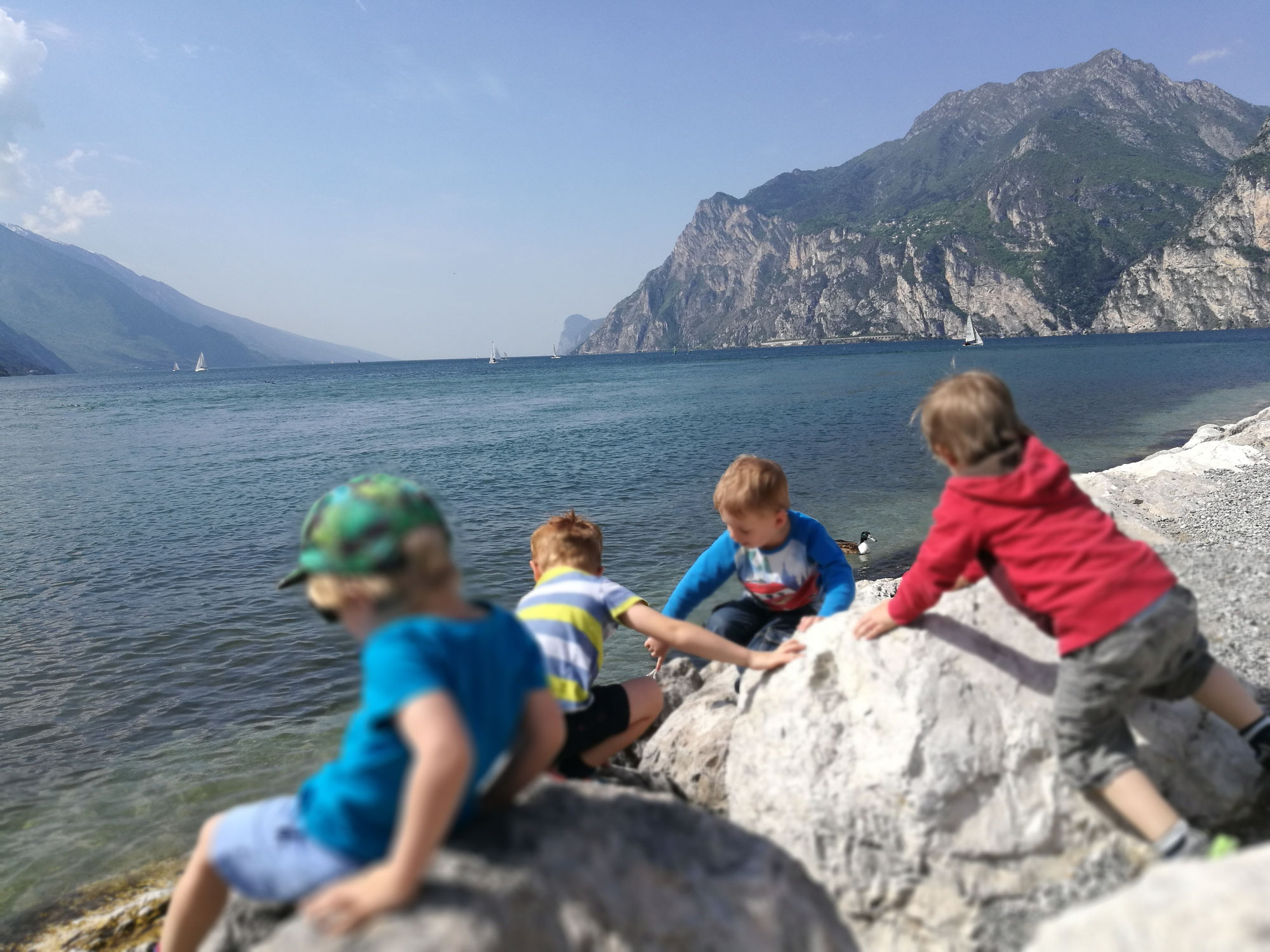 Urlaub mit den Kindern in Arco und am Gardasee