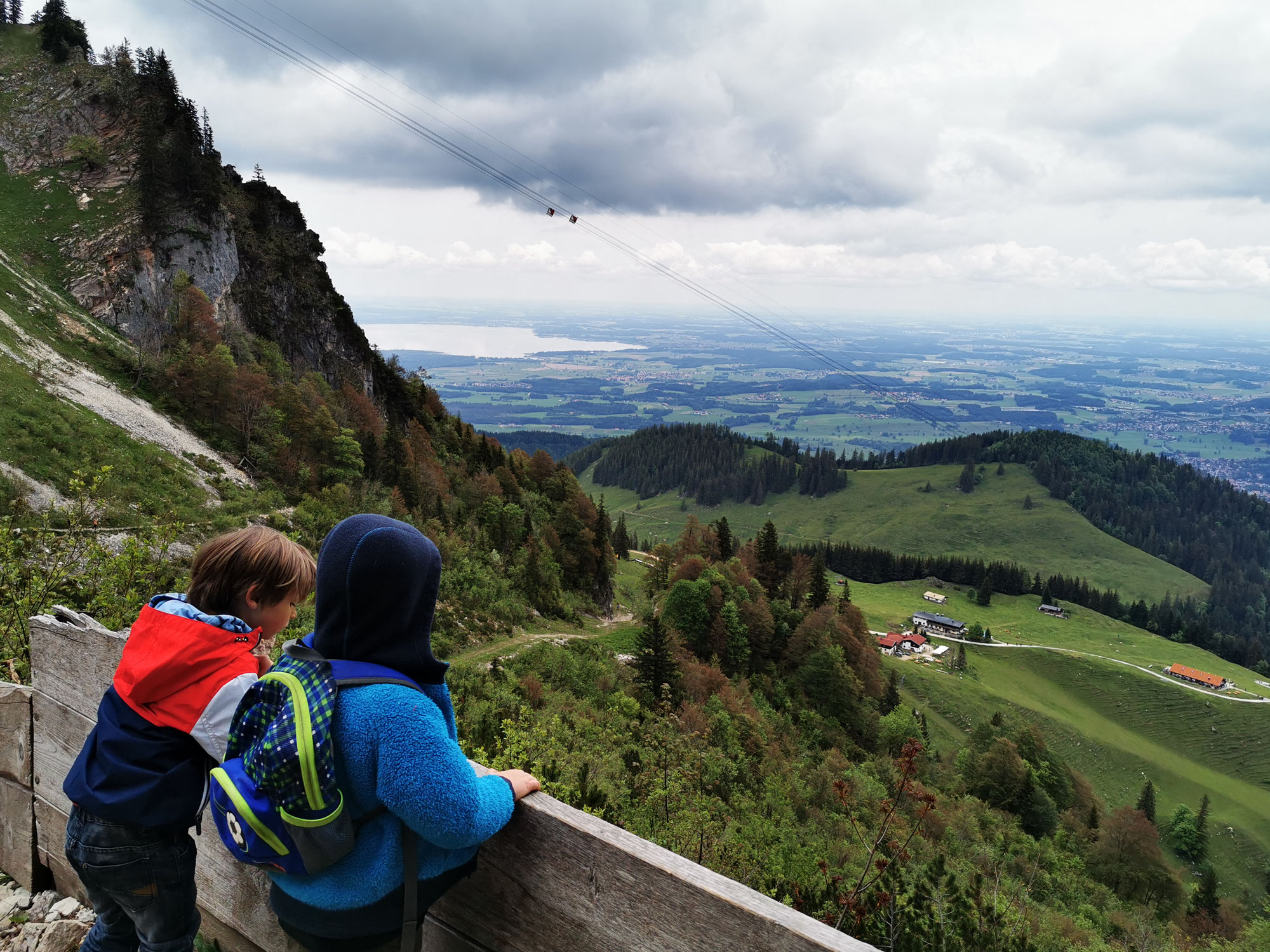 Wanderung auf den Hochfelln mit Kindern