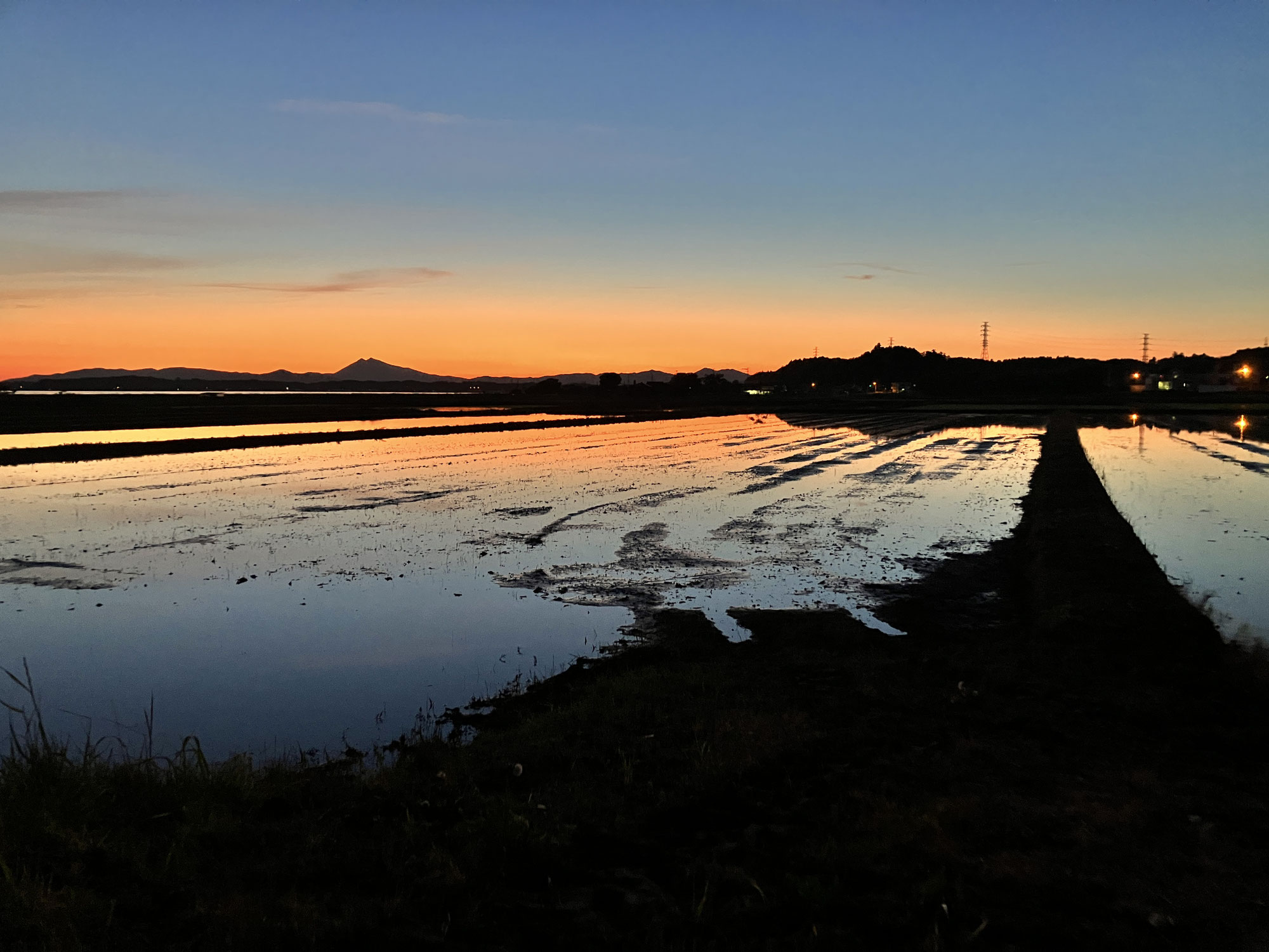 夕焼け