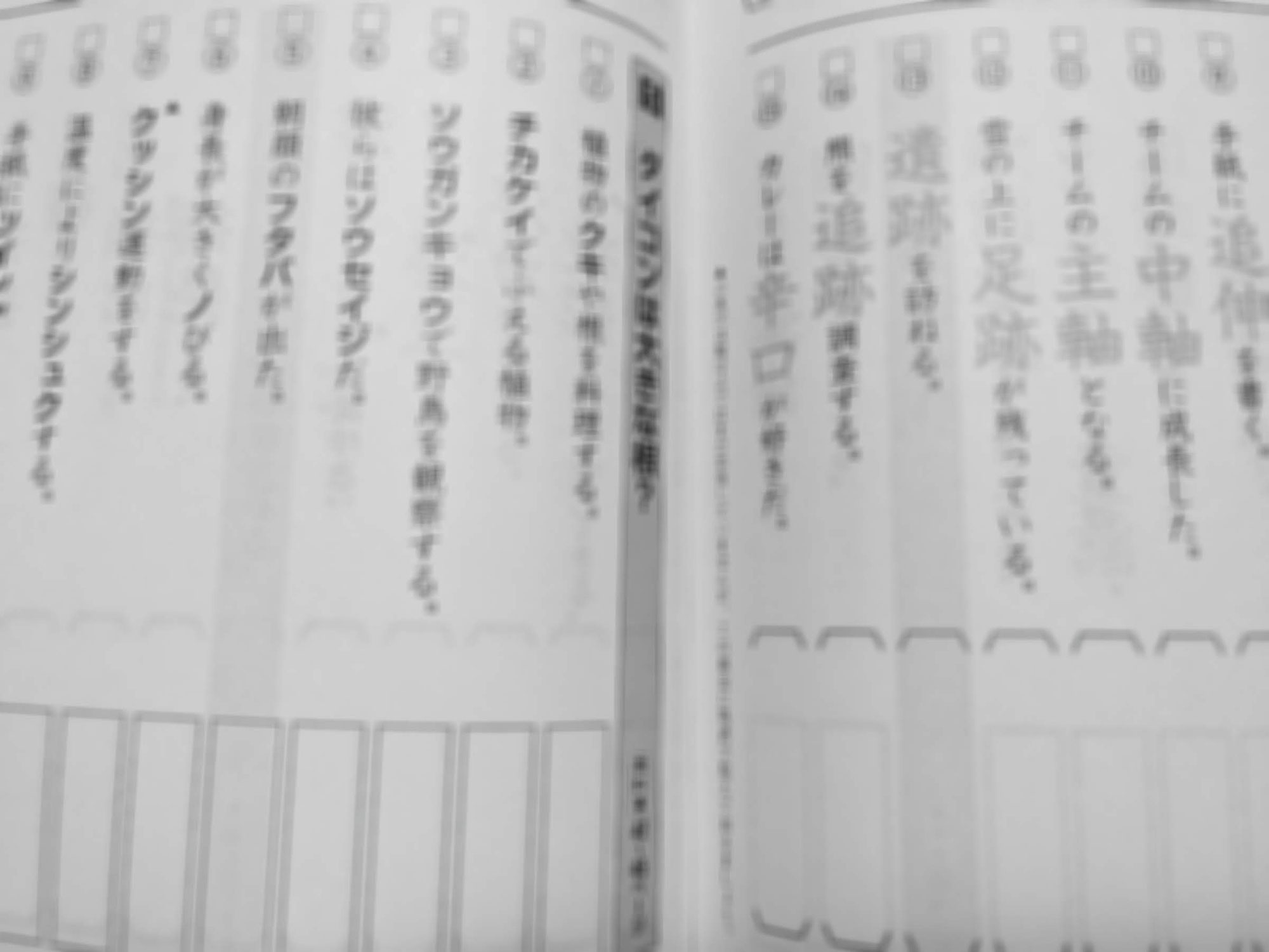 漢字と語彙の学習