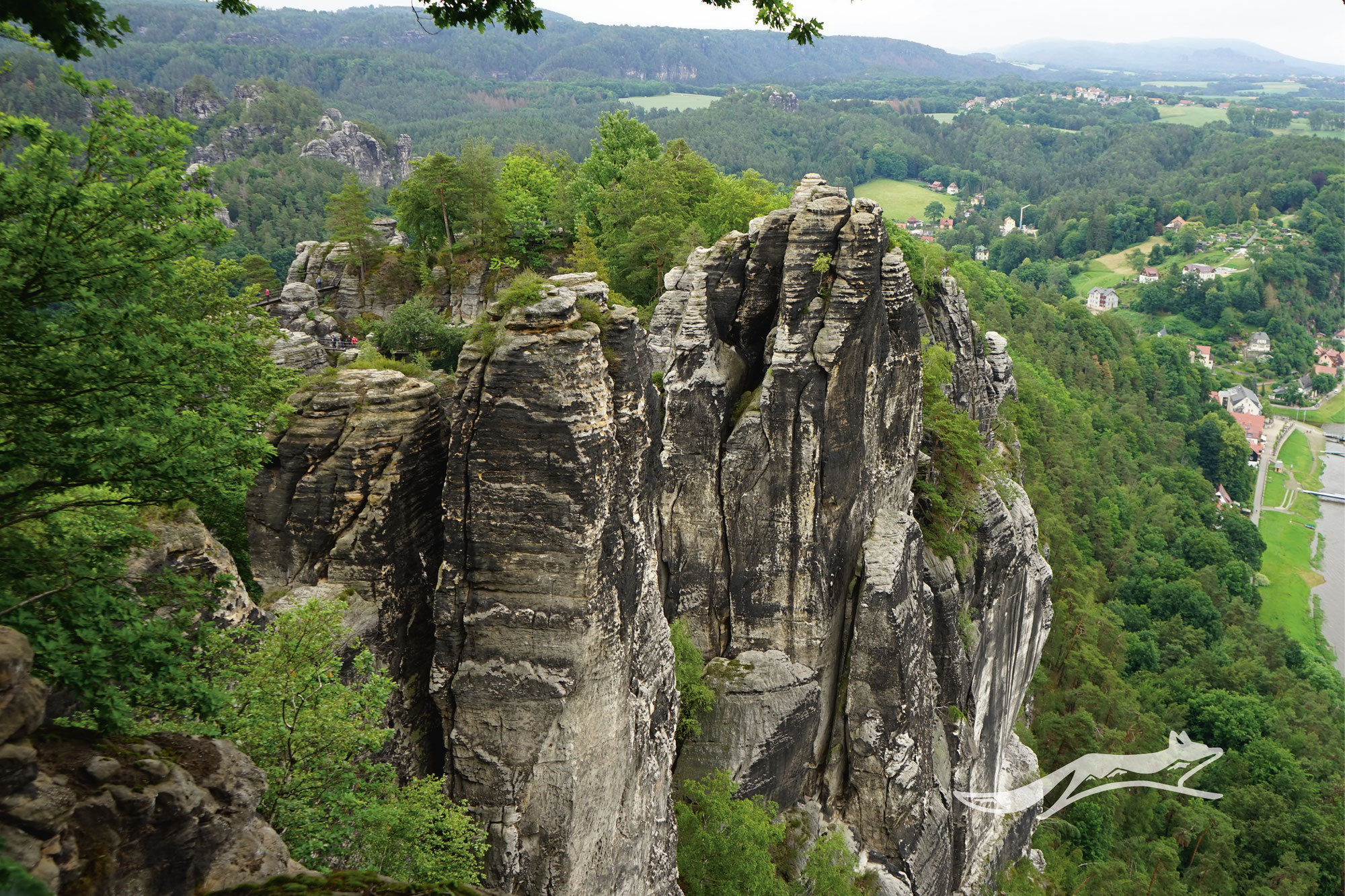 Malerweg Sächsische Schweiz, Etappe 2: Wehlen - Hohnstein