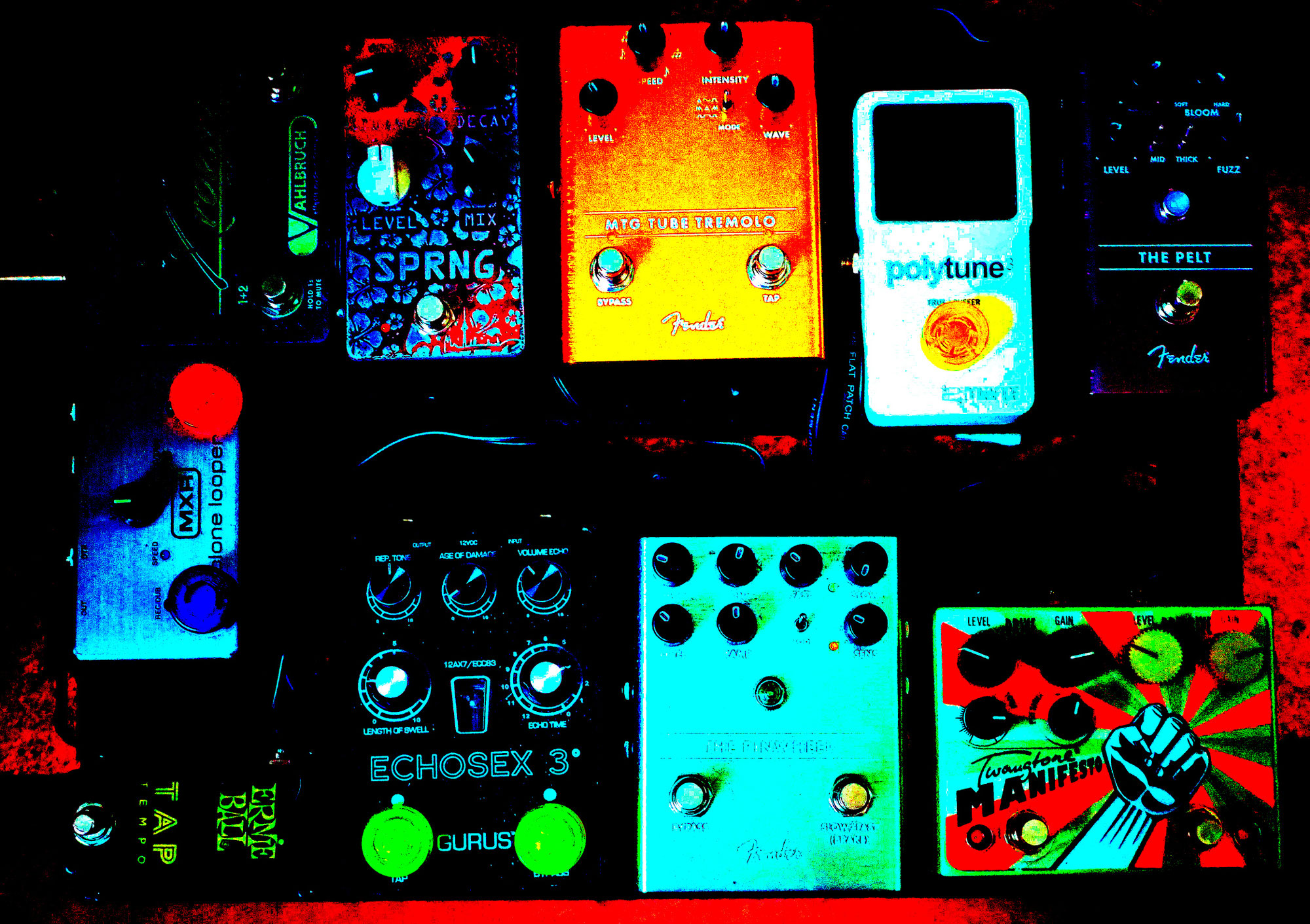My 2025 IN PEDALS ... IN EFFECTS PEDALS