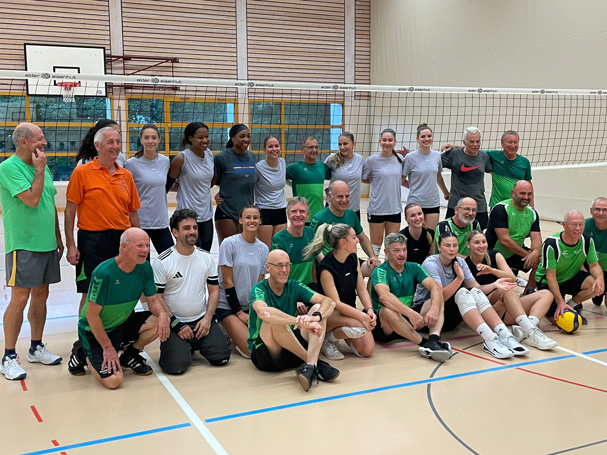 Kleines Volleyballturnier mit Volley Toggenburg