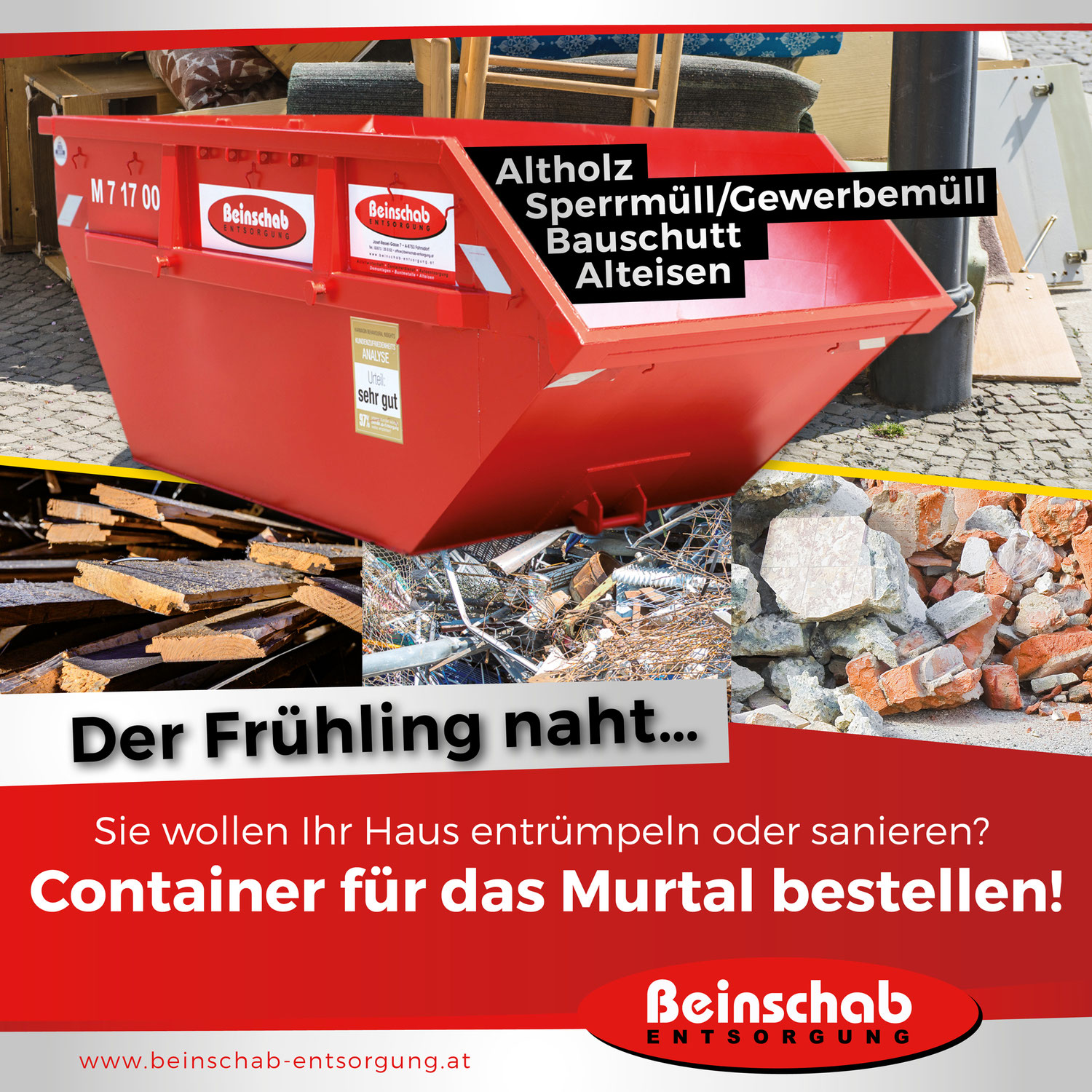Containerfrühling Aktion